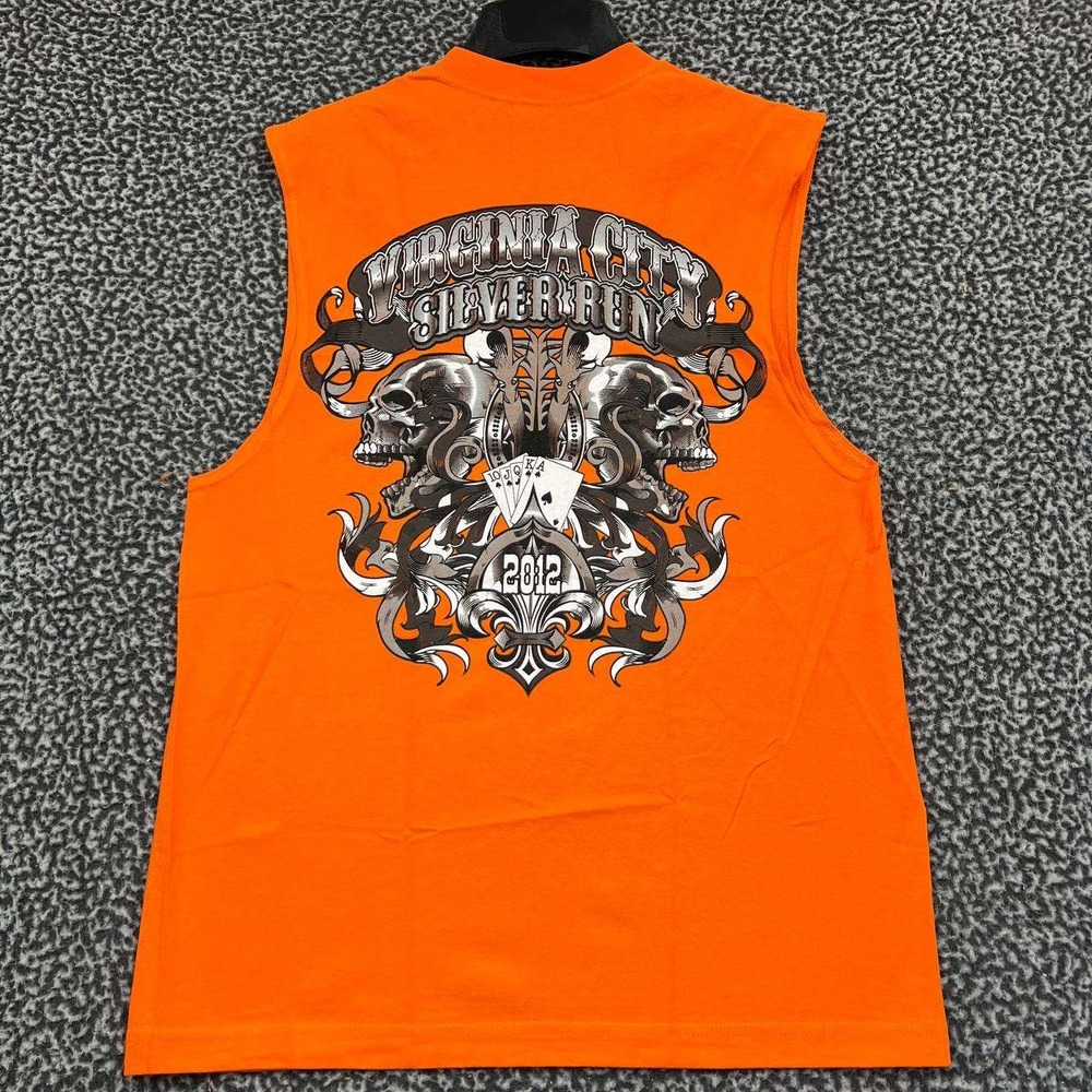 Vintage‎ Virginia City Silver Run Shirt Medium Alstyle Sleeveless Deadstock New
